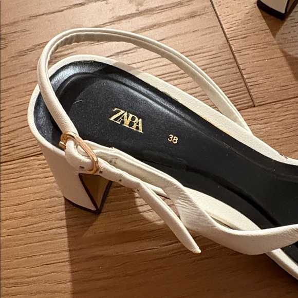 White Zara Heels - Picture 4 of 5
